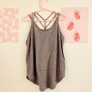 Ivivva Lululemon Grey Athletic Tank
